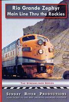 Rio Grande Zephyr Main Line Through the Rockies DVD